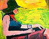 Woman Lounging by Eve B.